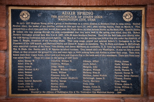 Adair Spring Monument credit: Manwaring